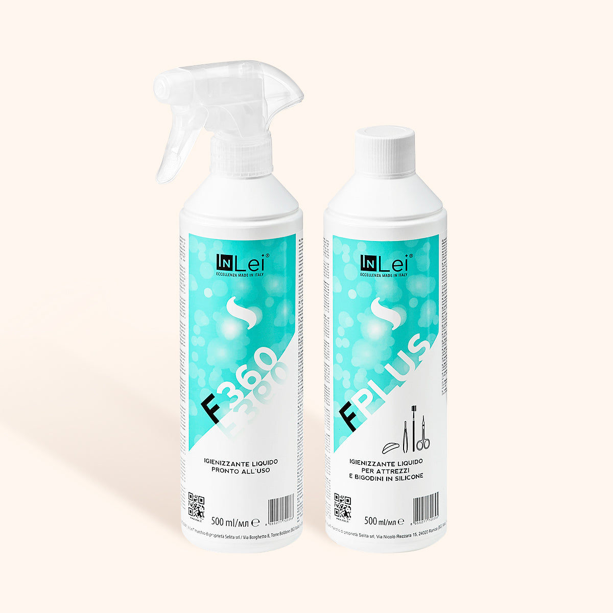 InLei® Disinfection Bundle F Plus Liquid and F360 Sanitiser Spray