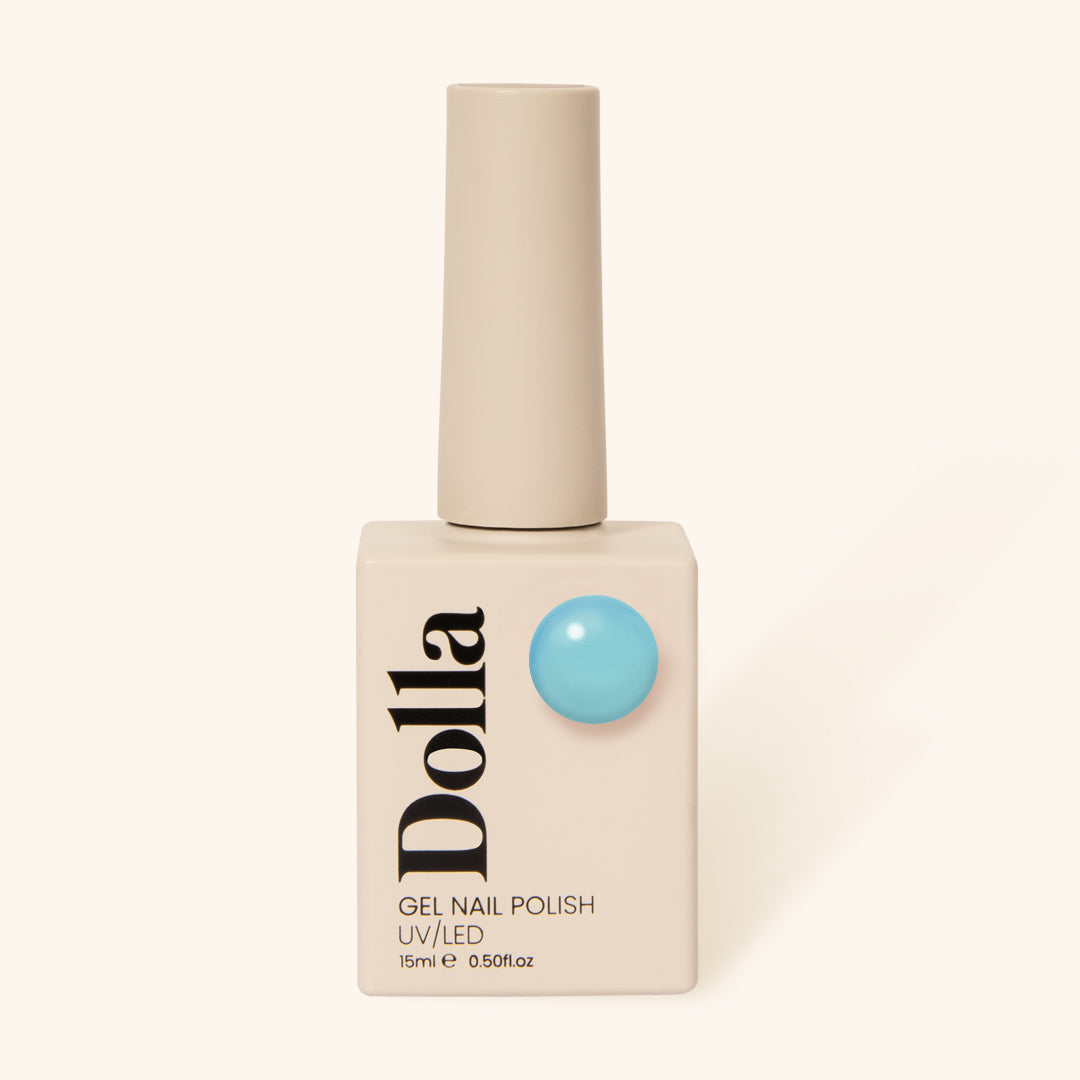 Aqua Mist gel nail polish bottle