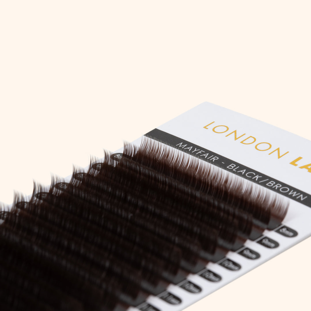 Black Brown  Lashes - Ristretto Collection 0.05 Singles