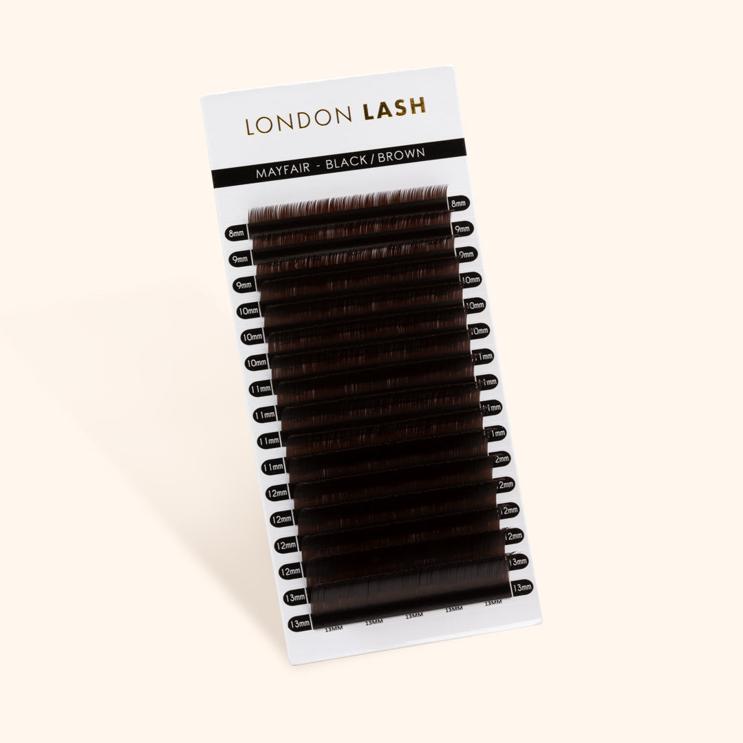Black Brown  Lashes - Ristretto Collection 0.05 Singles