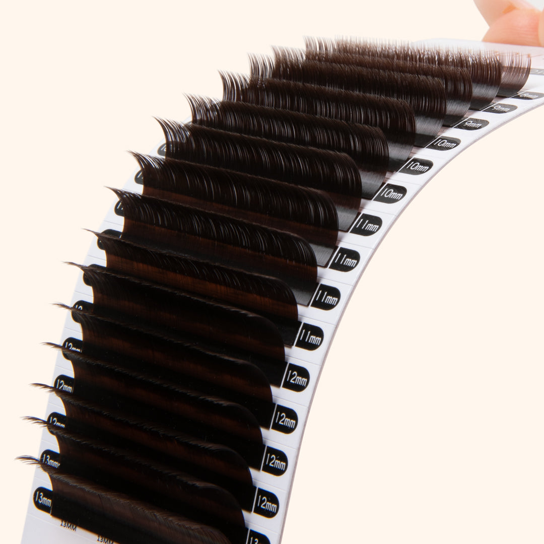 Black Brown  Lashes - Ristretto Collection 0.05 Singles