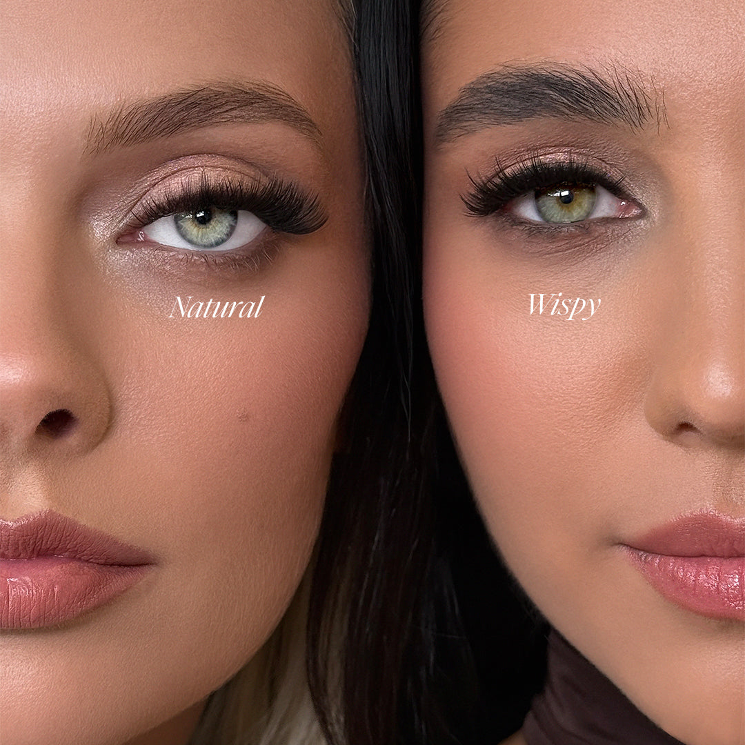 London Lash Pre-Glued Cluster Lashes - Wispy Look