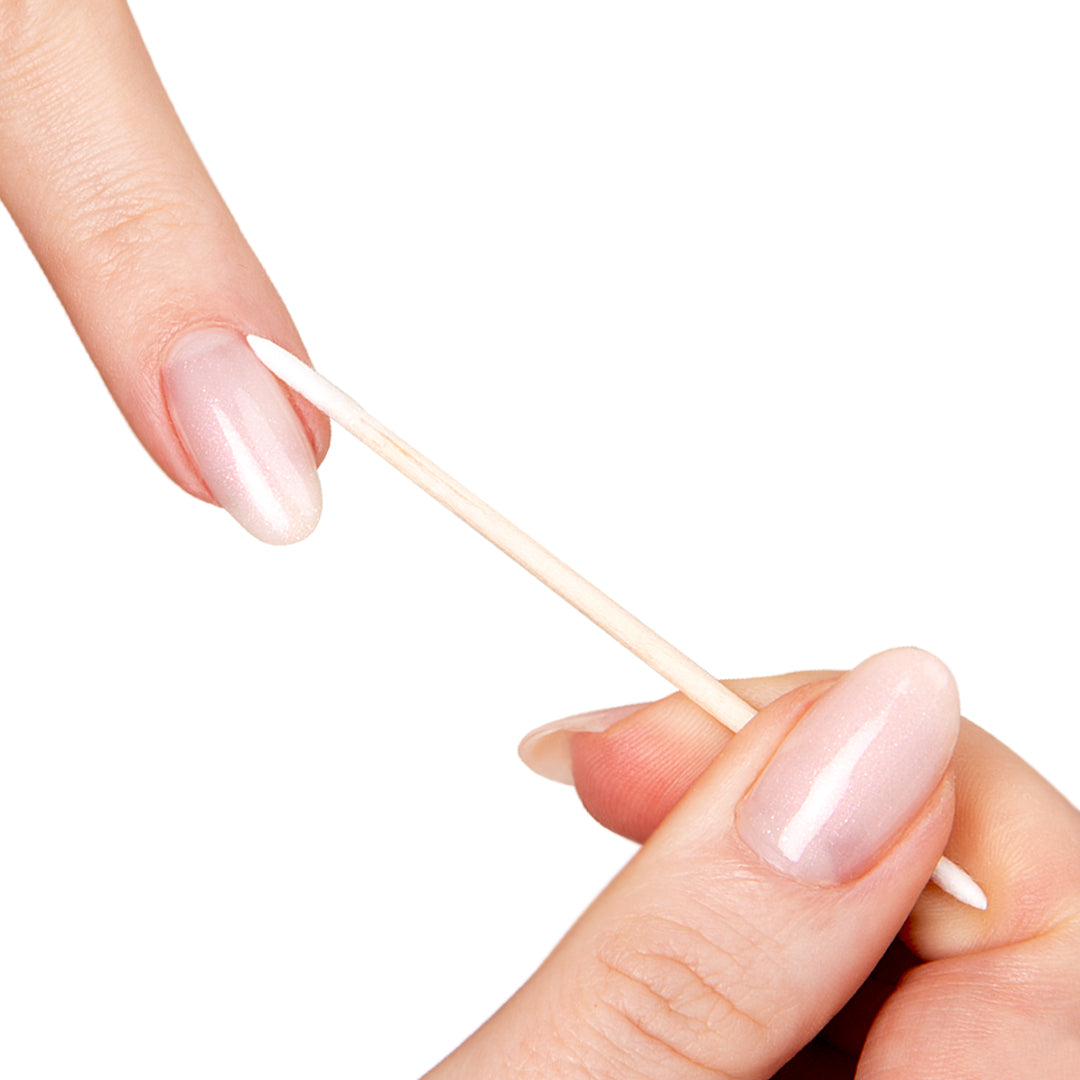 Cotton Tipped Wooden Nail Precision Sticks