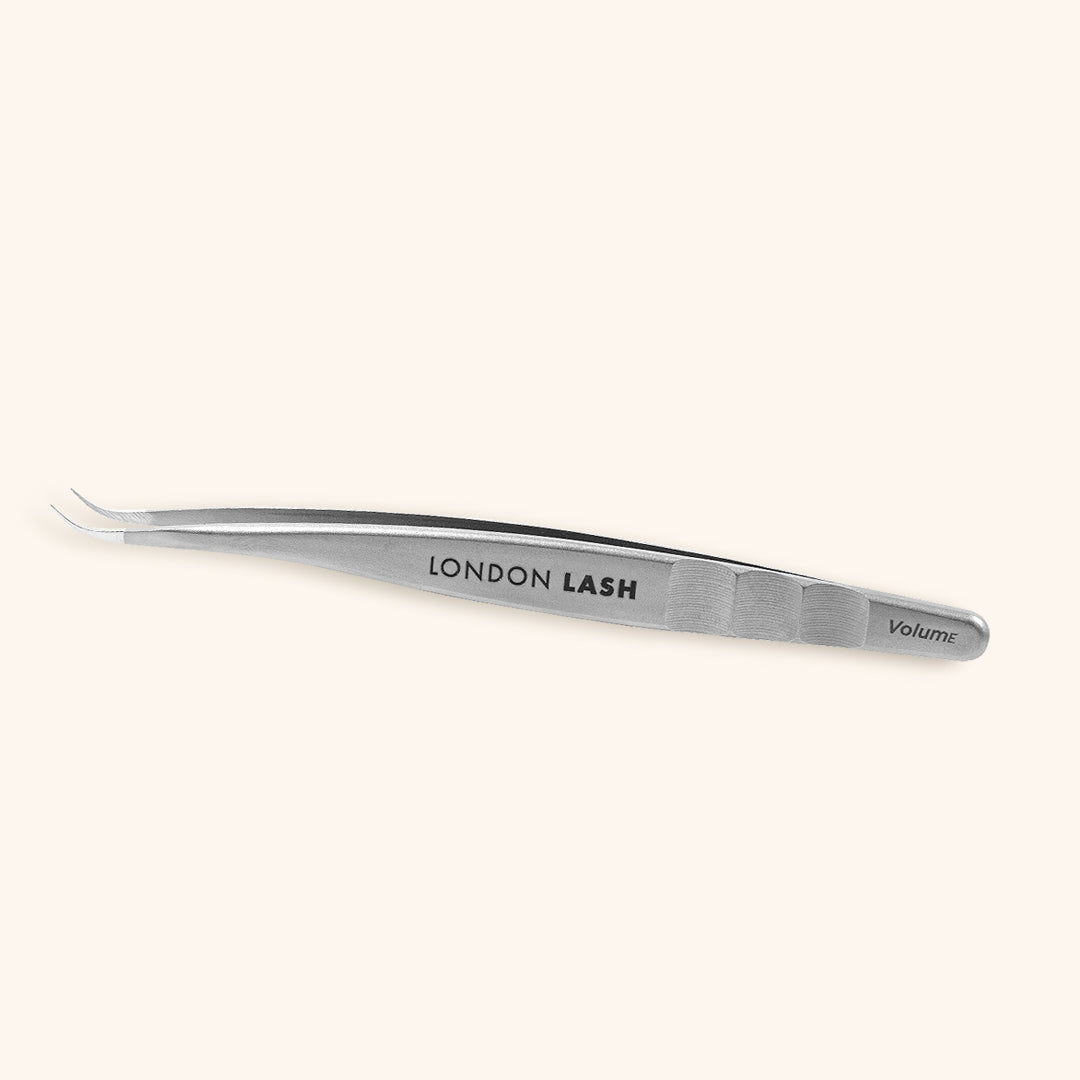 Precision Petite Curved Tip Tweezers for Classic & Volume Eyelash Extensions