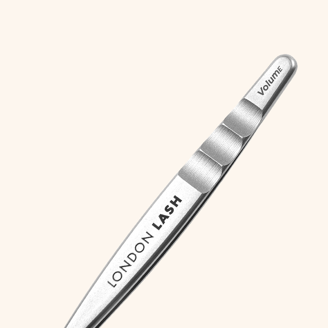 Petite Curved Tip Classic & Volume Eyelash Extensions Tweezers for precise isolation