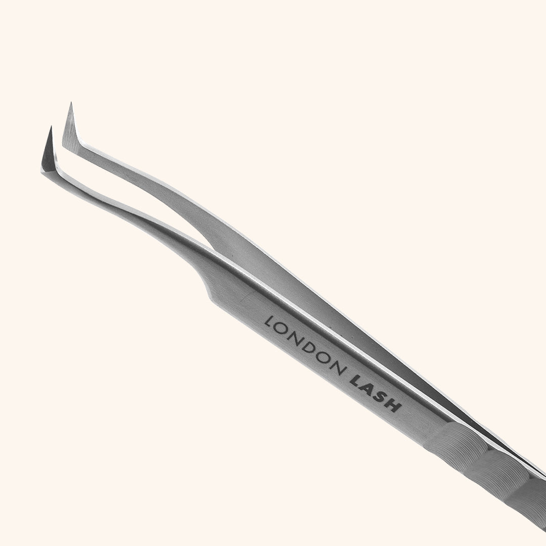 Professional Wide Boot Tip Tweezers for perfect volume lash isolation
