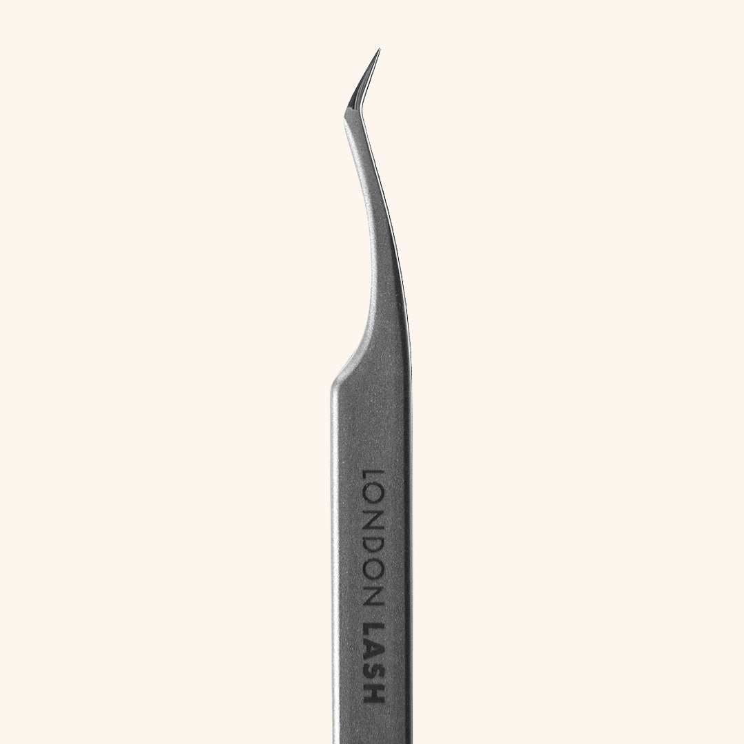 L-Shape Slim Eyelash Extensions Tweezers for volume 