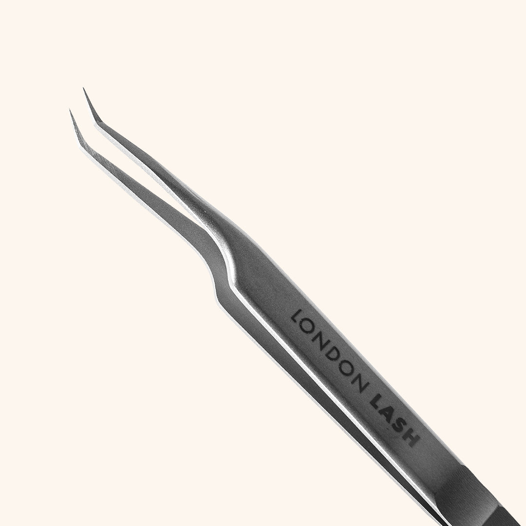 Petite L-Shape Classic & Volume Eyelash Extensions Tweezers for professional use