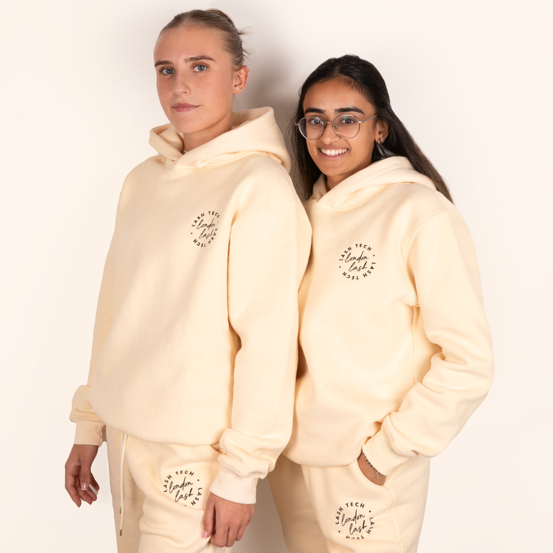 Beautiful London Lash Hoodie for Lash Technicians, Best Lash Tech Uniform