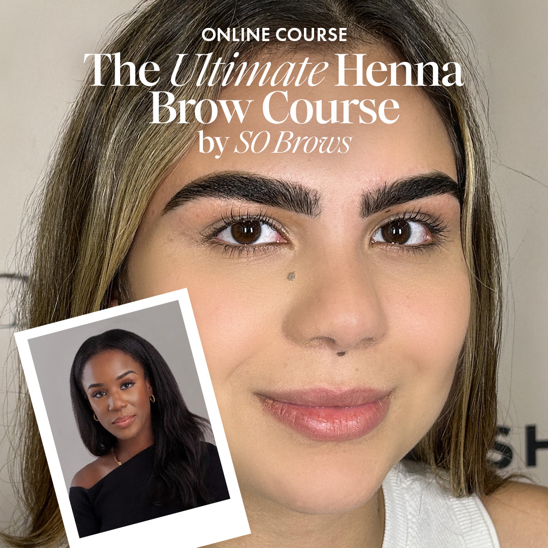 Полный курс по бровям хной от SO Brows