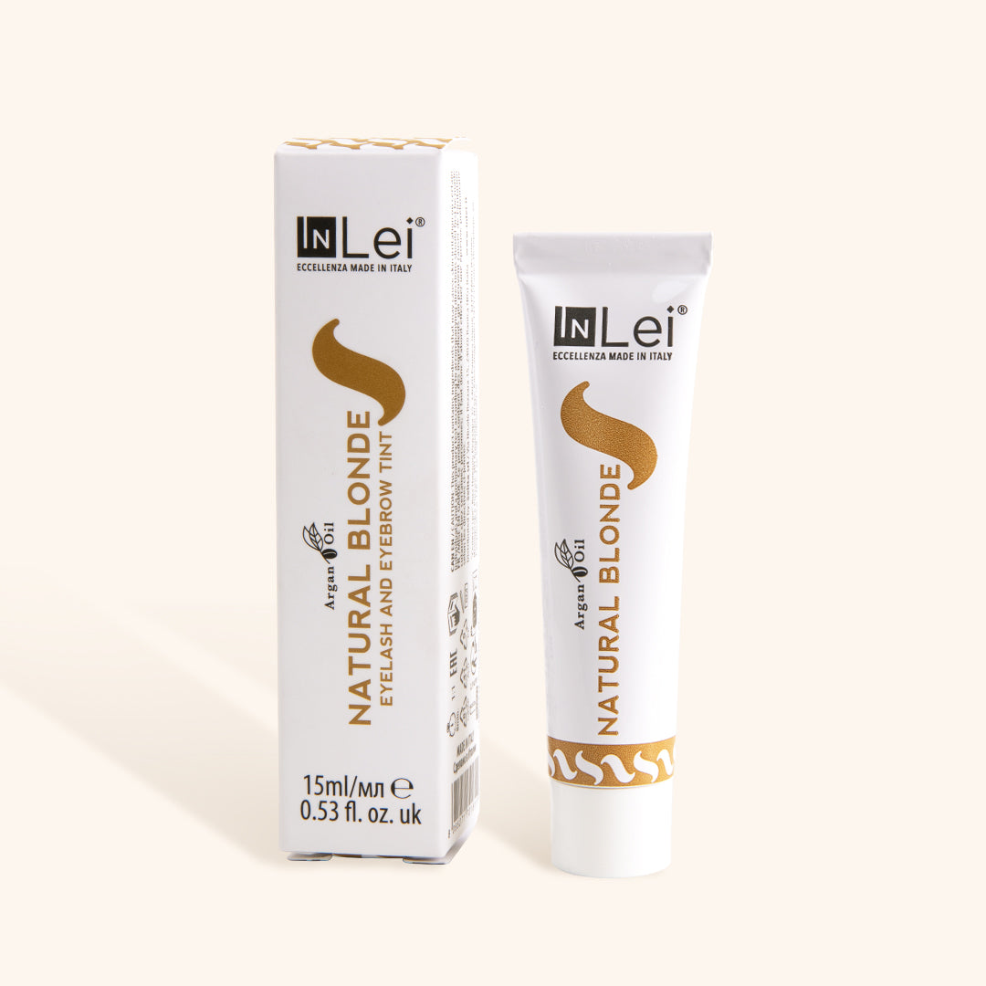 InLei Lash and Brow Tint - Dye in Natural Blonde, designed for vibrant long-lasting color.