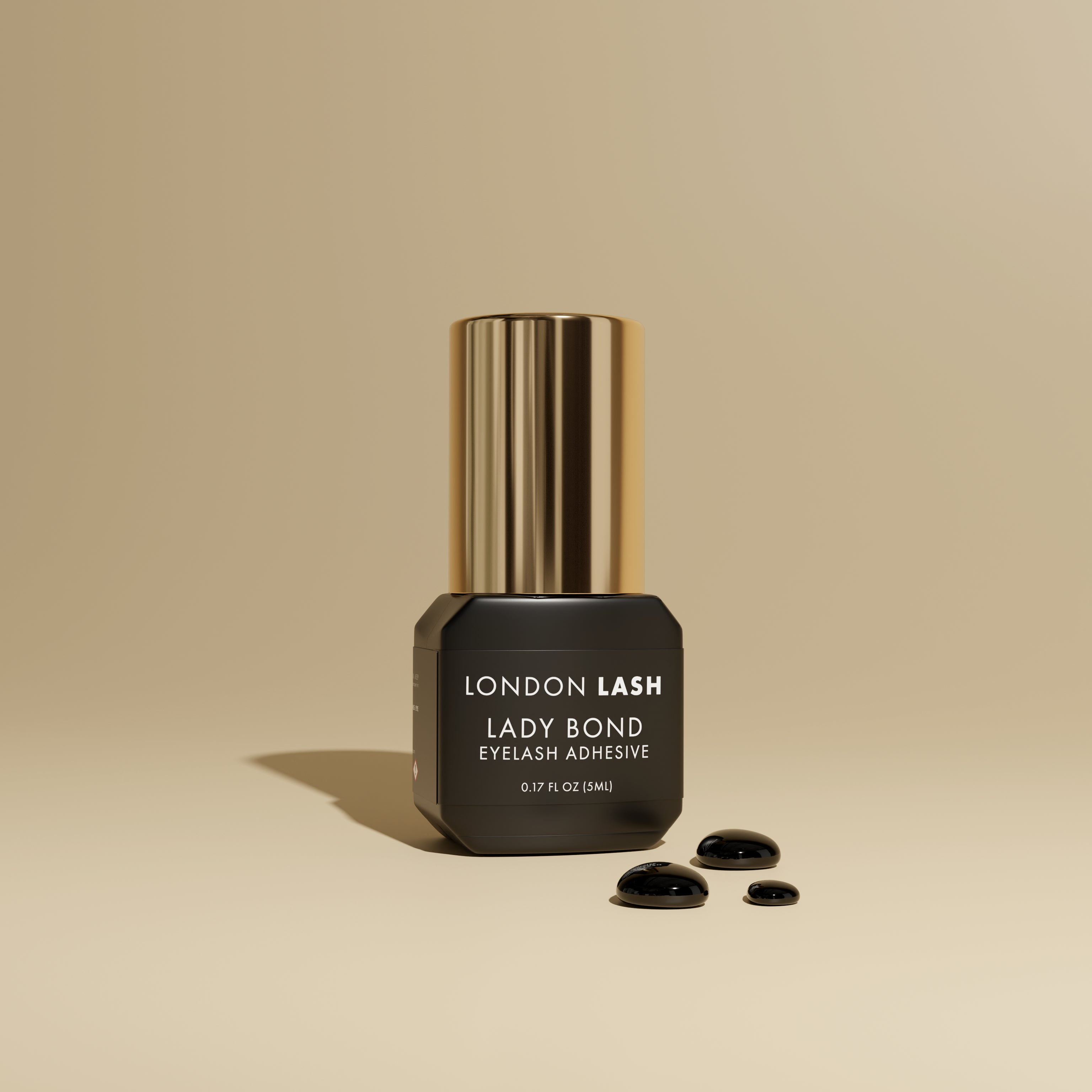 London Lash Glue Subscription - Lady Bond Eyelash Adhesive Bottle