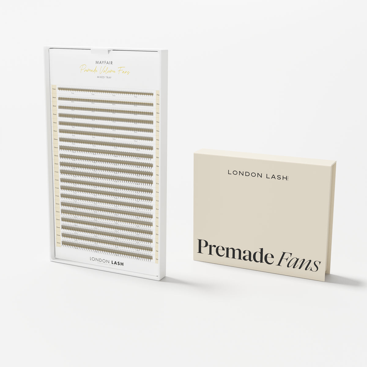 Narrow Premade/Promade Fans 3D 0.07 1000 fans - Single & Mixed Lengths