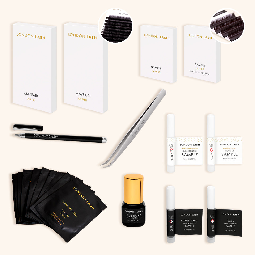 Volume eyelash extensions kit