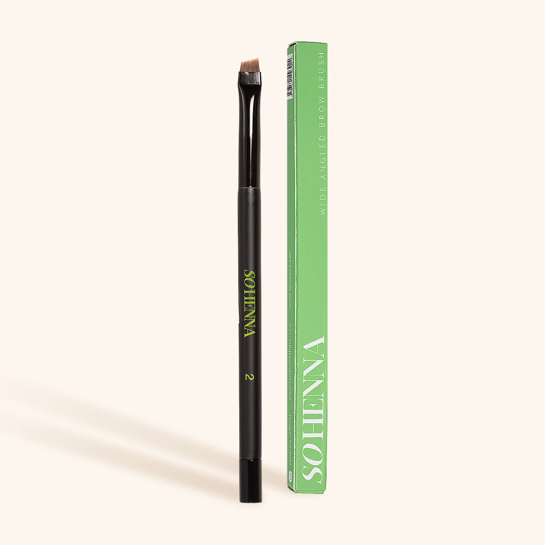 So Henna wide angled brow brush and packaging