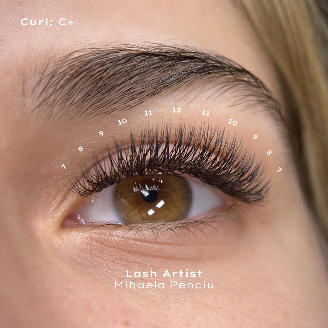 SpeedYY Lashes - Наборы для смешивания YY 0.07