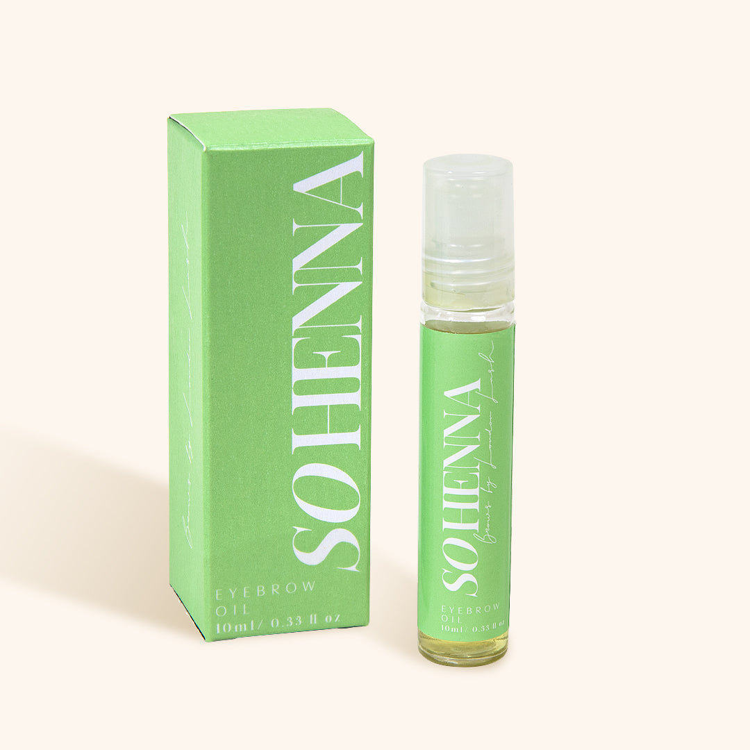 So Henna Brow Oil for henna brows aftercare