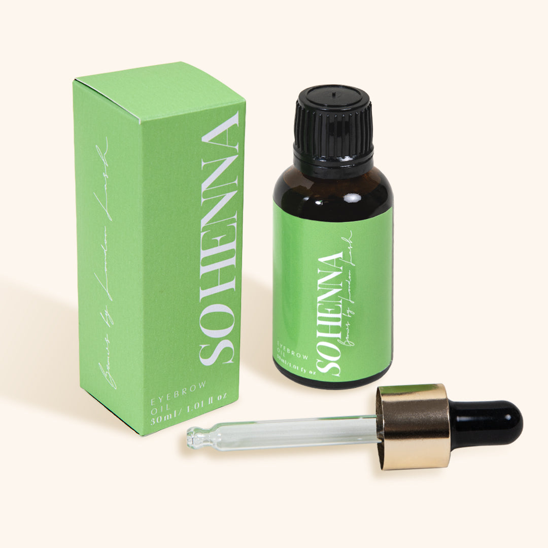 So Henna brow oil for henna brows aftercare