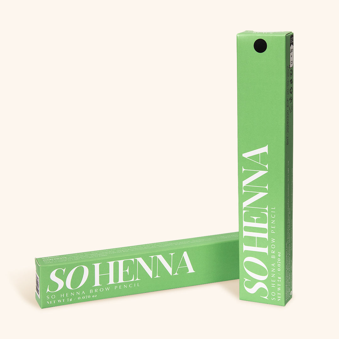 So Henna Brow Pencil green box