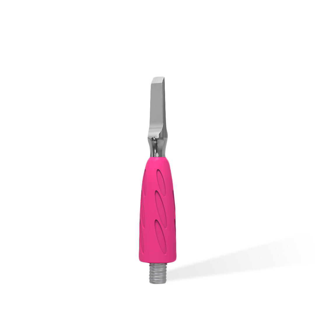 Detail image of straight edge pusher blade by Staleks