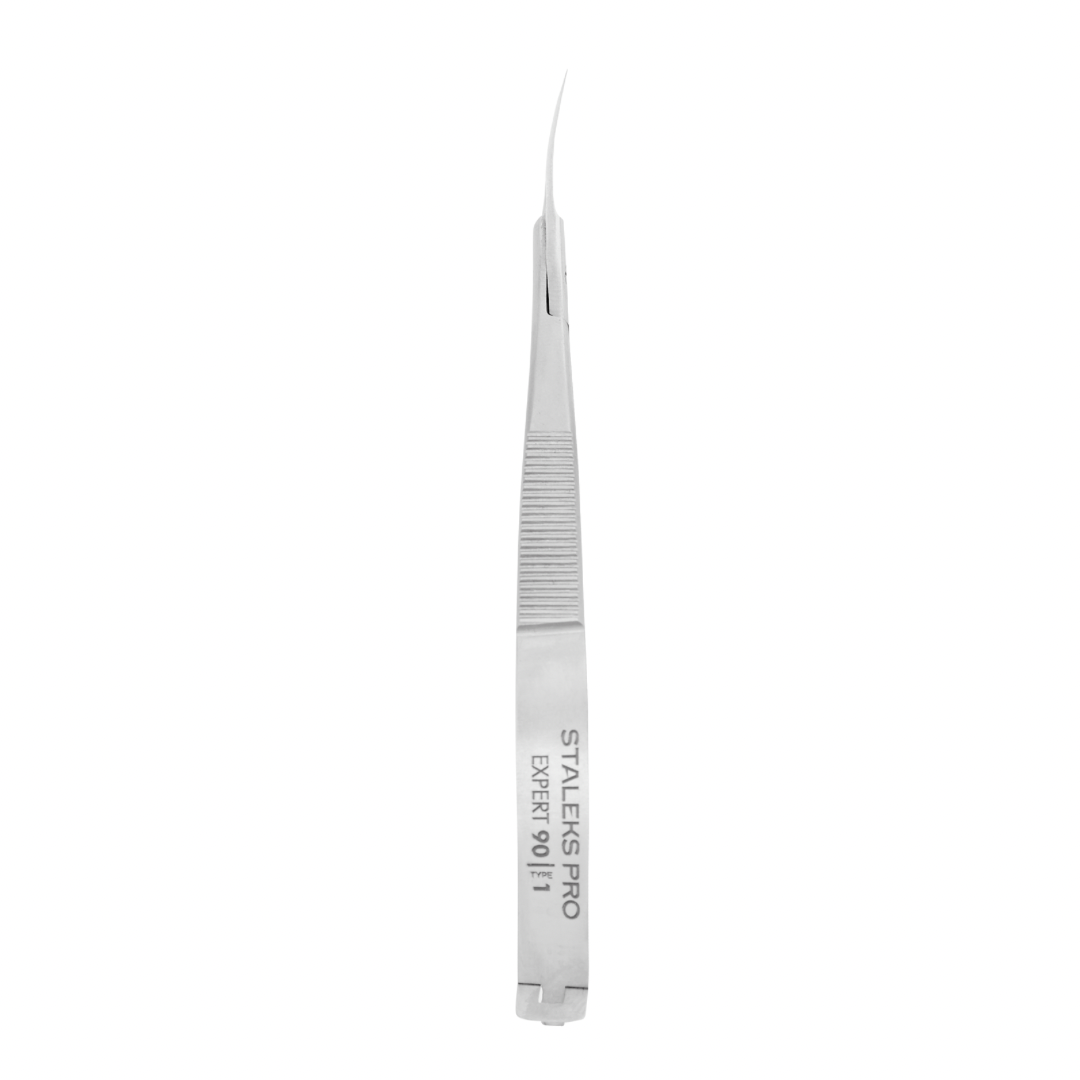 Spring tweezers for brow lamination and henna brows