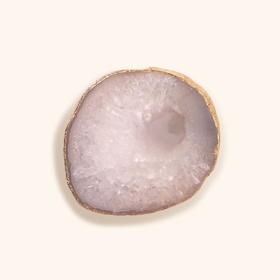 White Agate Glue Stone
