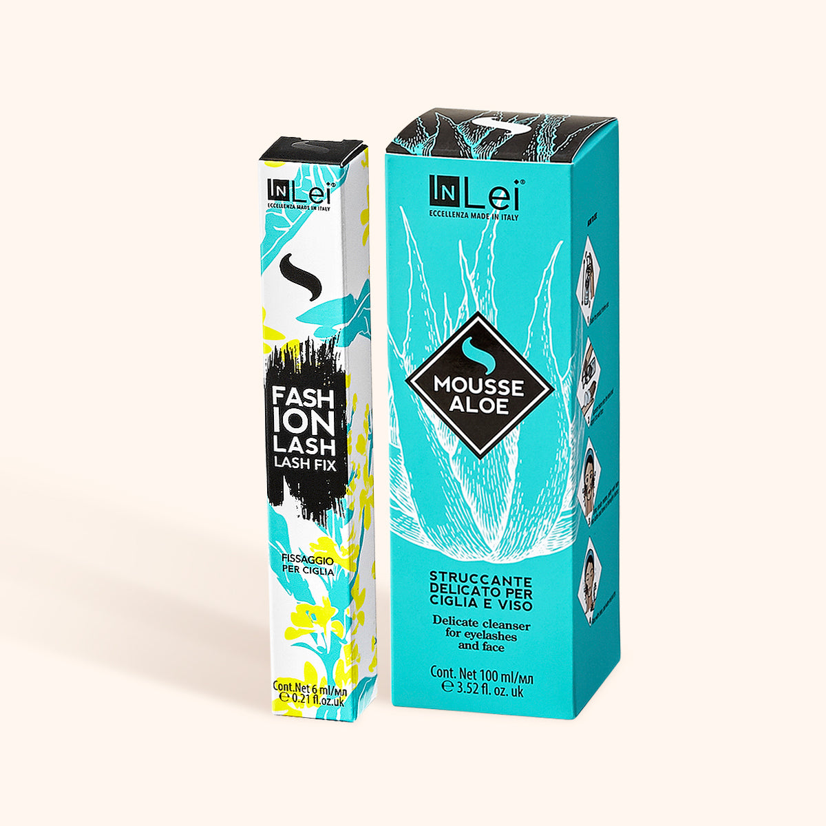 InLei® Aftercare Bundle Aloe Vera Mousse and Fashion Lash Conditioner