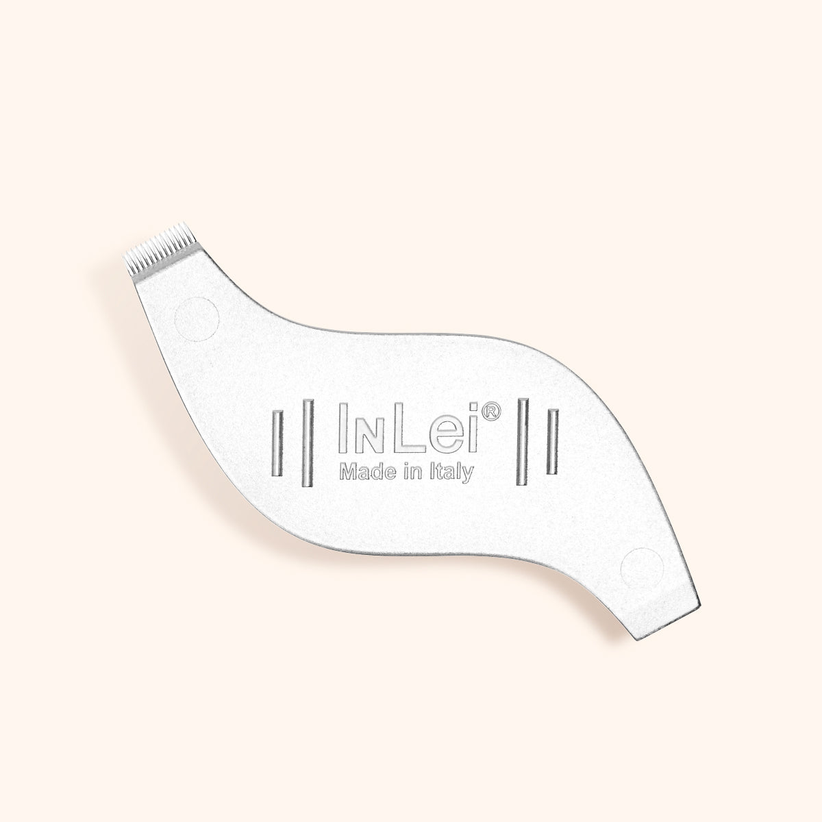 InLei helper lash lift comb for easy aligning of natural lashes, made in Italy.