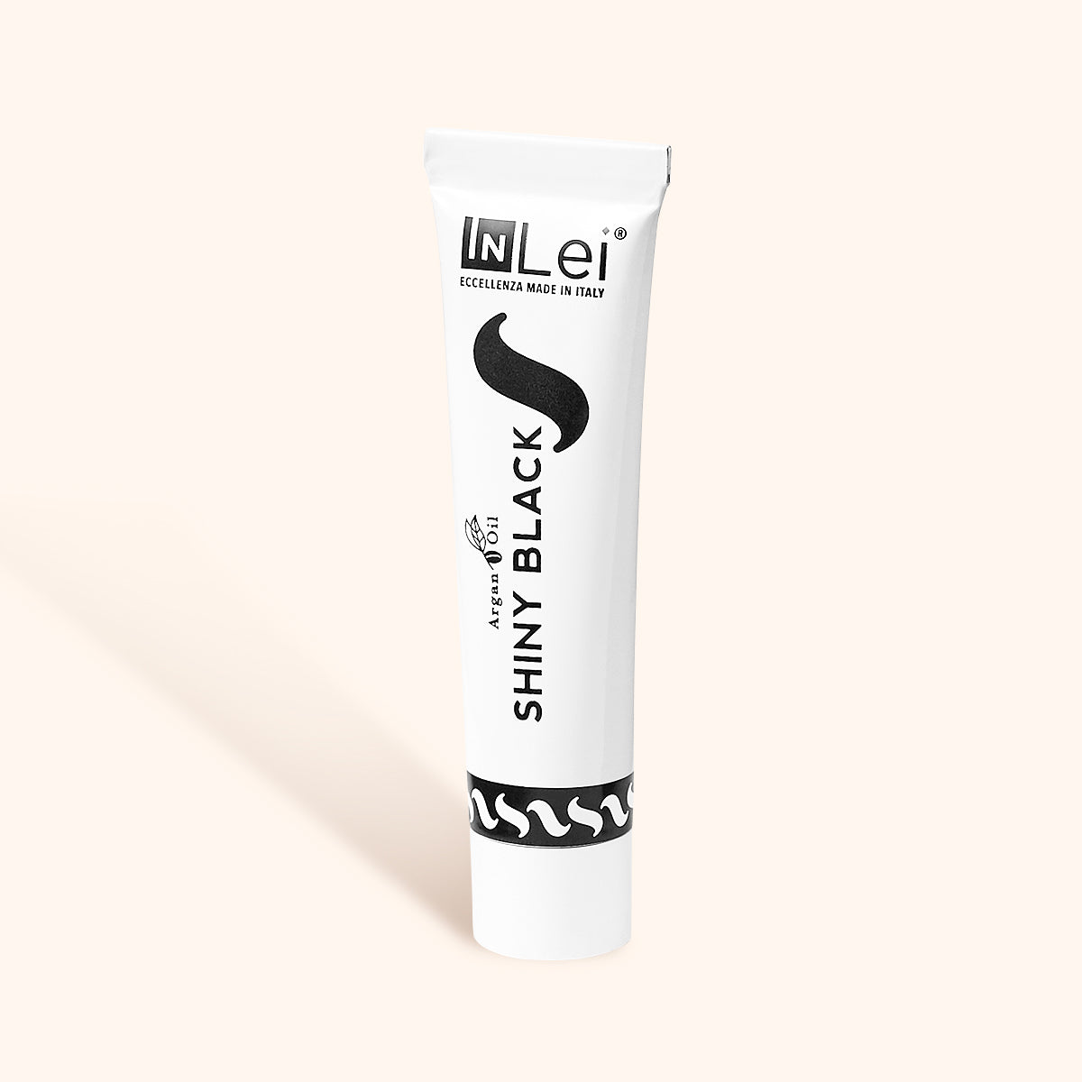 InLei Lash and Brow Tint - Dye tube in Shiny Black for vibrant color and hair care.