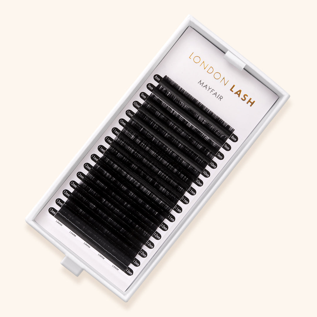 Mega Volume Faux Mink Mayfair Lashes 0.05 tray for Russian Volume extensions