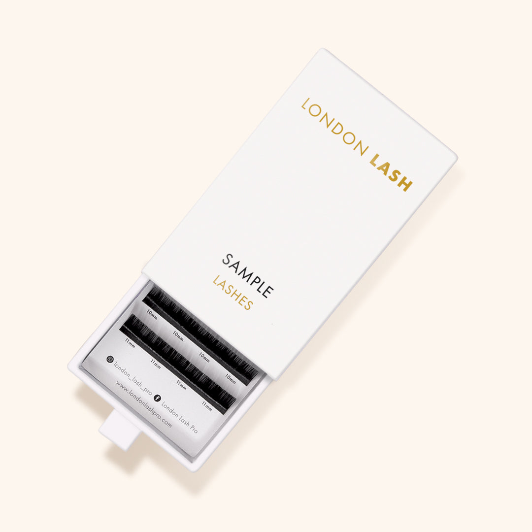 Close-up of Faux Mink Mayfair Lashes - Sample pack