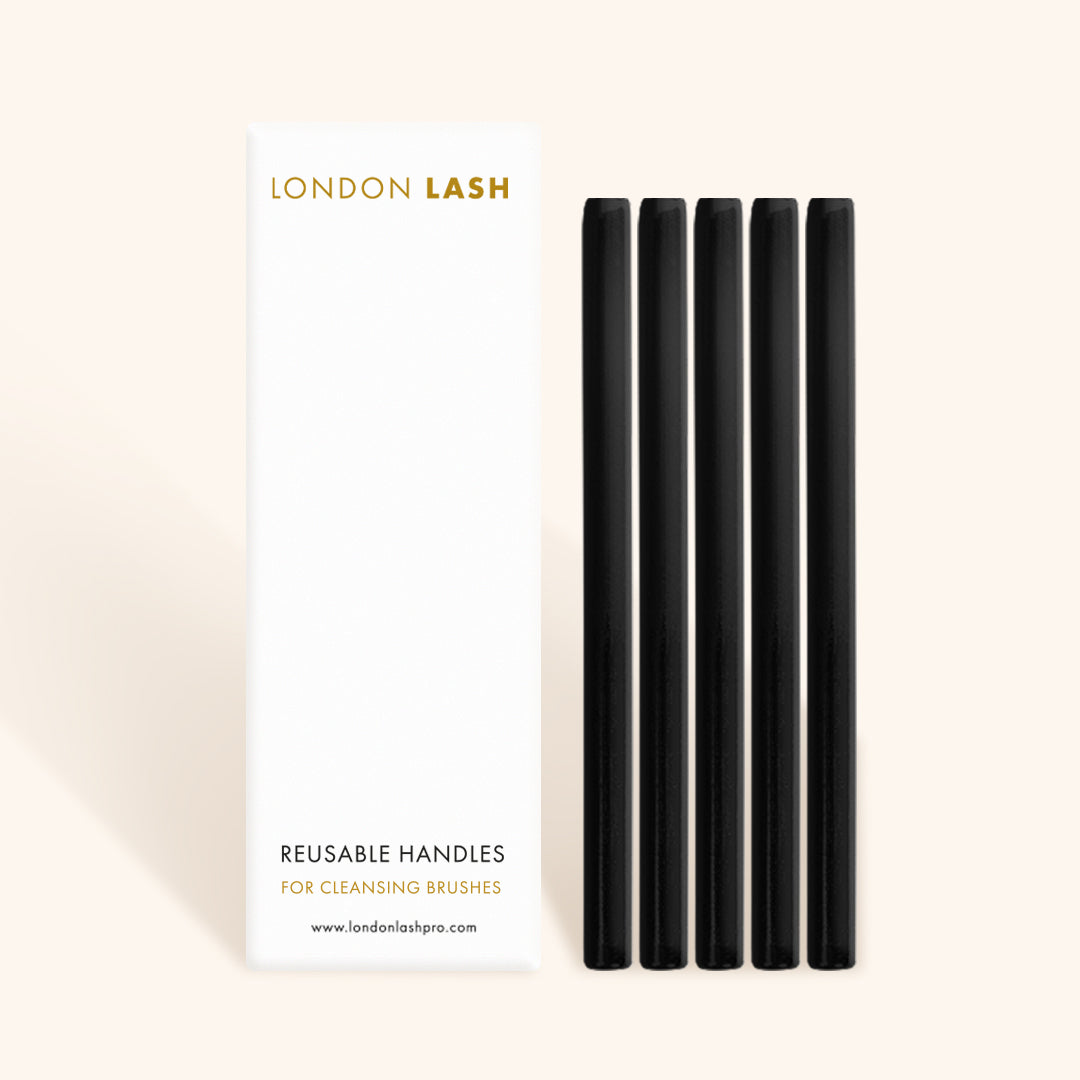 Best Reusable Metal Handles For Cleansing Brushes For Eyelash Extensions Treatments
